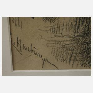 Edmund Harburger, Figürliche Komposition