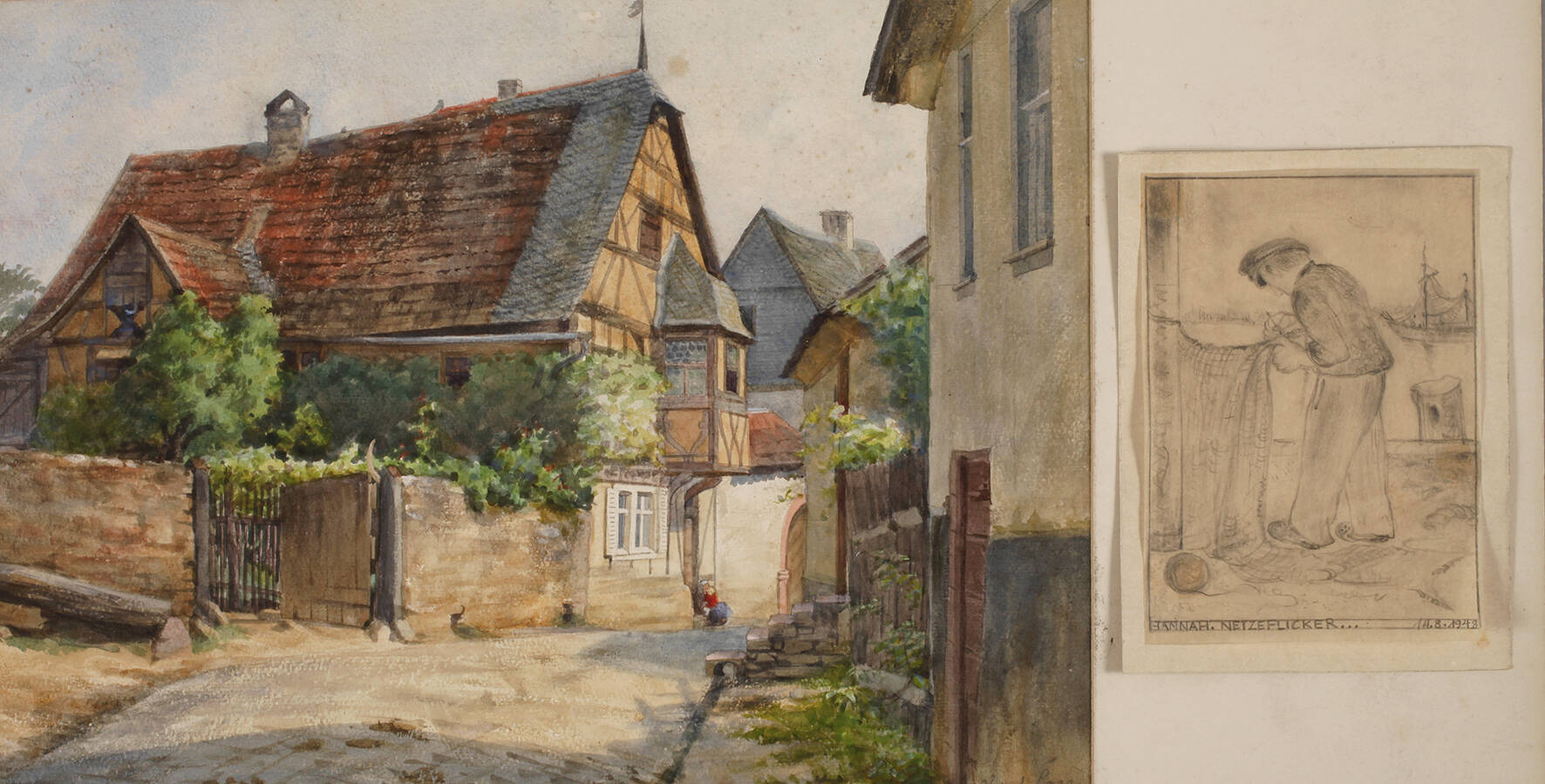 Julie von der Lage, "Haus in Kiedrich"