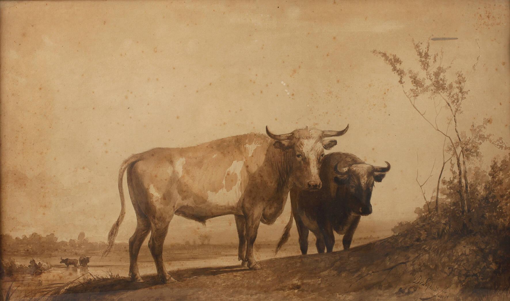 Dirk van Lokhorst, Bukolische Landschaft