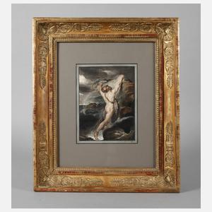 Sigismondo Nappi, Aias erklimmt einen Felsen