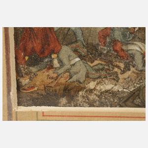 Paul Sédille, Schlachtenszene