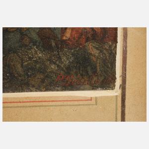 Paul Sédille, Schlachtenszene