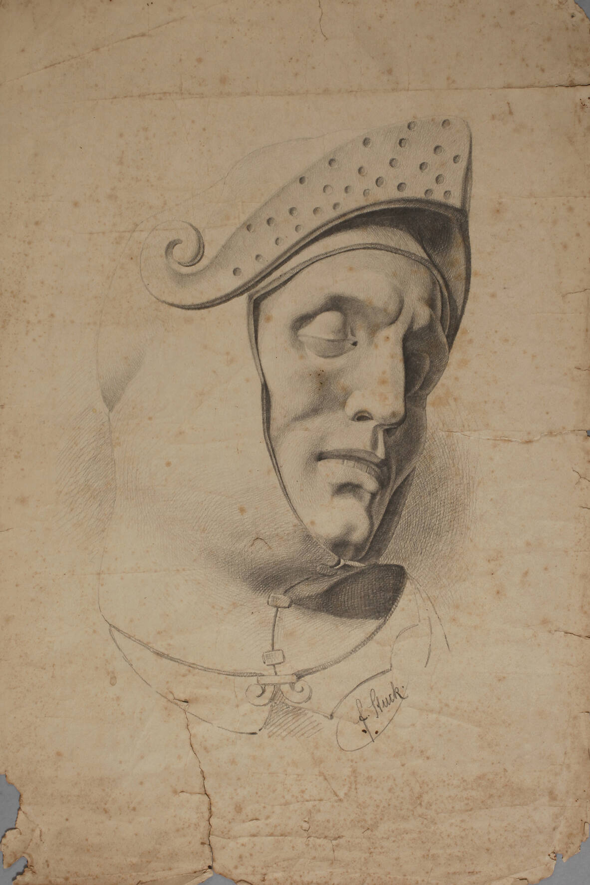 F. Stuck, Ritterkopf