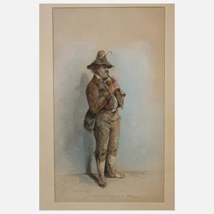 Wilhelm Trost, Paar Zeichnungen