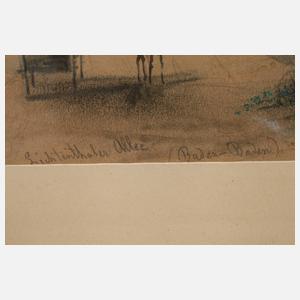 Wilhelm Trost, Lichtentaler Allee in Baden-Baden