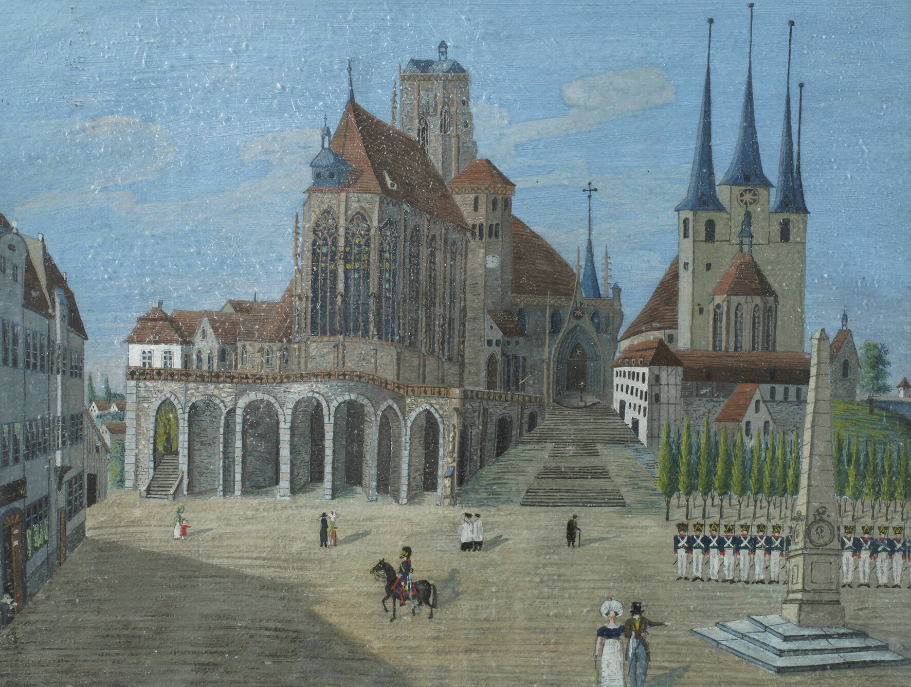 Der Domberg in Erfurt