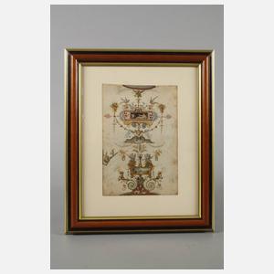 Klassizistischer Deckenentwurf