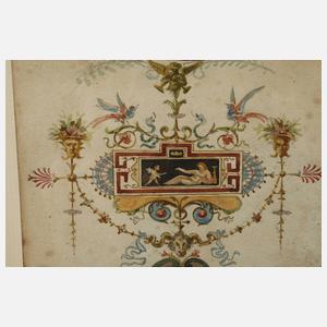 Klassizistischer Deckenentwurf