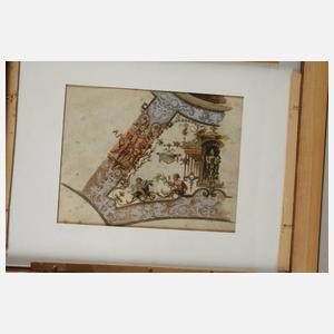 Klassizistischer Deckenentwurf