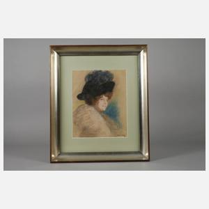 Prof. Josef Dobrowski, Damenportrait