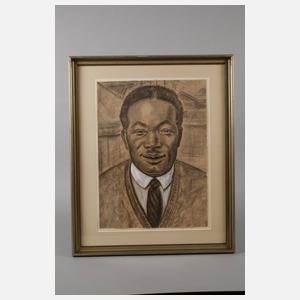 Ernst Holzhäuser, Portrait eines Afrikaners