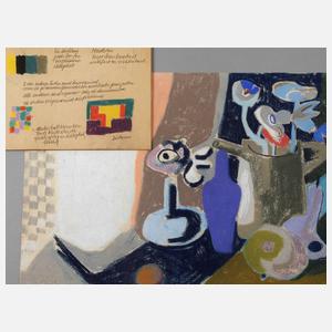 Ruth Knoblauch-Hüppe, Stillleben und Skizzenbuch