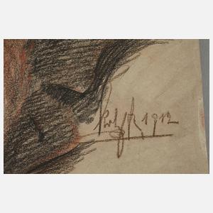 Friedrich Kotz, attr., Herrenportrait