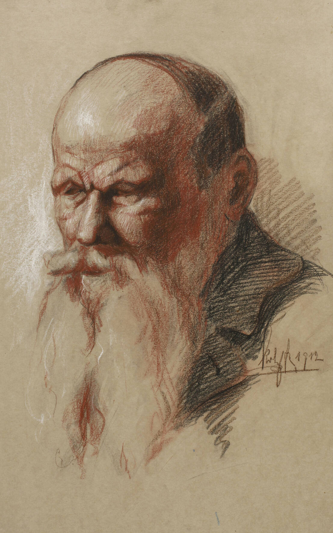 Friedrich Kotz, attr., Herrenportrait