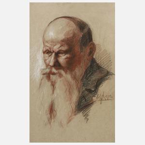 Friedrich Kotz, attr., Herrenportrait