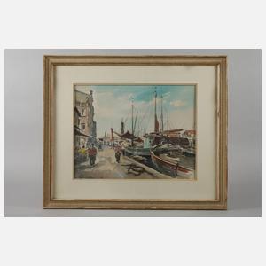 Hermann Lotze, Fischerhafen in Chioggia