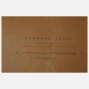 Hermann Lotze, Fischerhafen in Chioggia