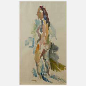 Anneliese Müller-Nisi, Schreitender Frauenakt