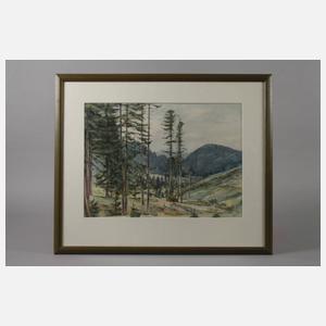 Max Nehrling, Im Thüringer Wald