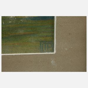 Moritz Pretzsch, "Seeufer"