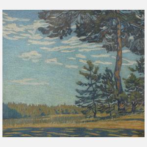 Moritz Pretzsch, "Kiefern"