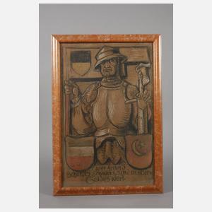 Heinrich Schiestl, Ritterbildnis