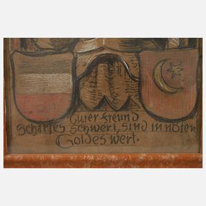 Heinrich Schiestl, Ritterbildnis