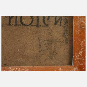 Heinrich Schiestl, Ritterbildnis