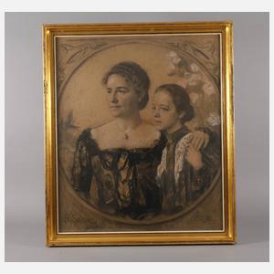 R. Scholz, Doppelportrait