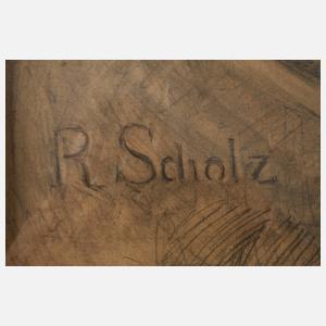 R. Scholz, Doppelportrait