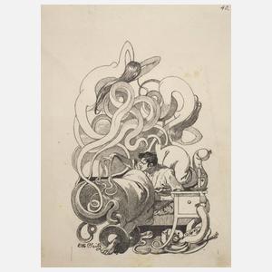 Prof. Otto Seitz, Beim Aufwachen