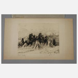 H. Weisse, "Zur Erntezeit"