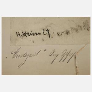 H. Weisse, "Zur Erntezeit"