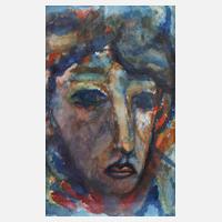 Expressiver Frauenkopf111