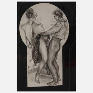 Drei erotische Darstellungen