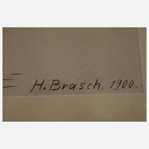 Hans Brasch, humoristische Bildgeschichte