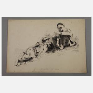 August Futterer, Sammlung Illustrationszeichnungen