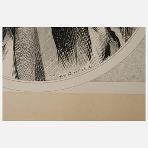 August Futterer, Sammlung Illustrationszeichnungen