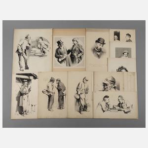 August Futterer, Sammlung Illustrationszeichnungen