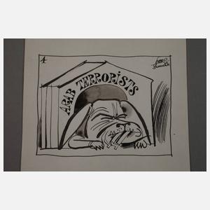 Shmuel Katz, Bildgeschichte "Arab Terrorists"