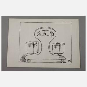 Shmuel Katz, Sammlung politische Karikaturen