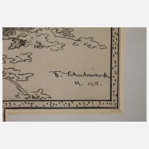 Franz Schuhwerk, Großvater mit seinen Enkeln