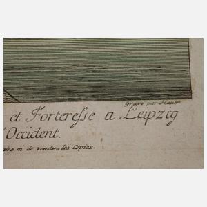 Daniel Adam Hauer, Die Pleißenburg in Leipzig