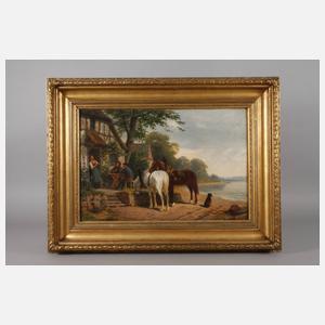 Karl Wilhelm Hahn, Bei der Rast