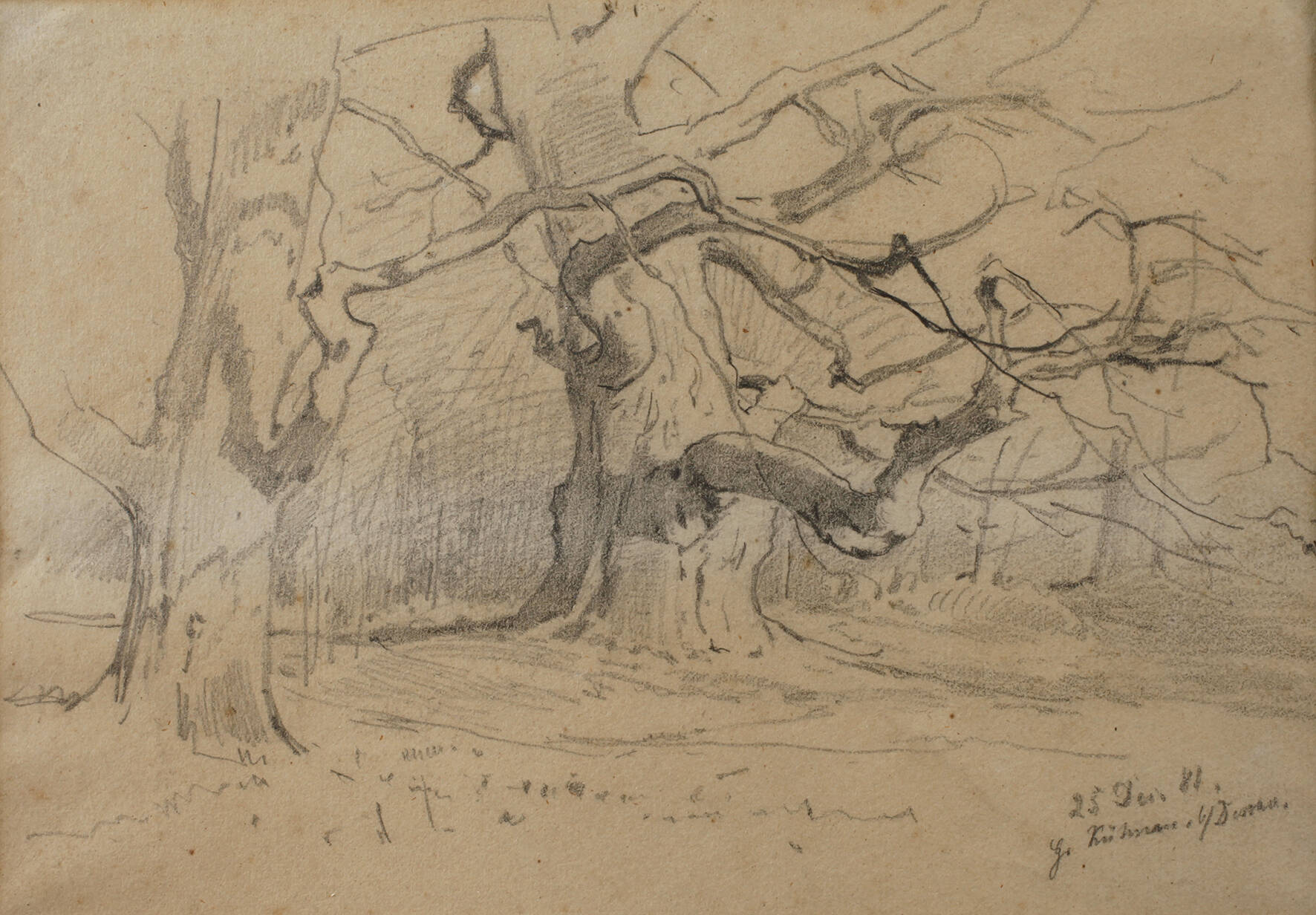 Rudolf Schuster, attr., Bei Großkühnau