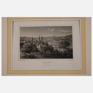 Konvolut Ansichten von Plauen