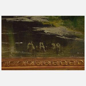 Ferdinand Max Anders, attr., Flusslandschaft