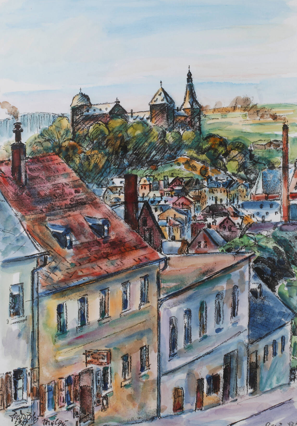 Fredo Bley, Ansicht Mylau