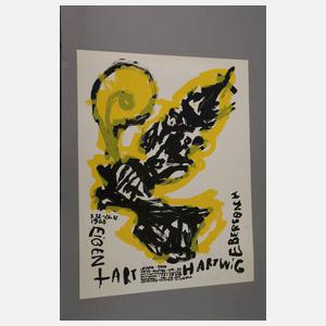 Hartwig Ebersbach, originalgrafisches Plakat