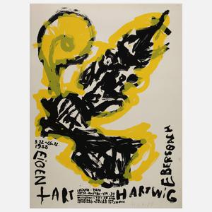Hartwig Ebersbach, originalgrafisches Plakat